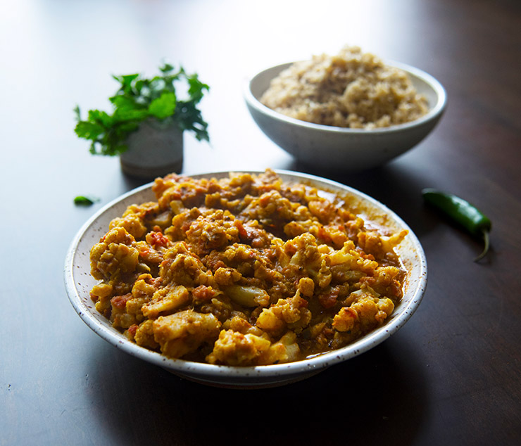 Cauliflower Red Lentil Curry - Foods with Judes
