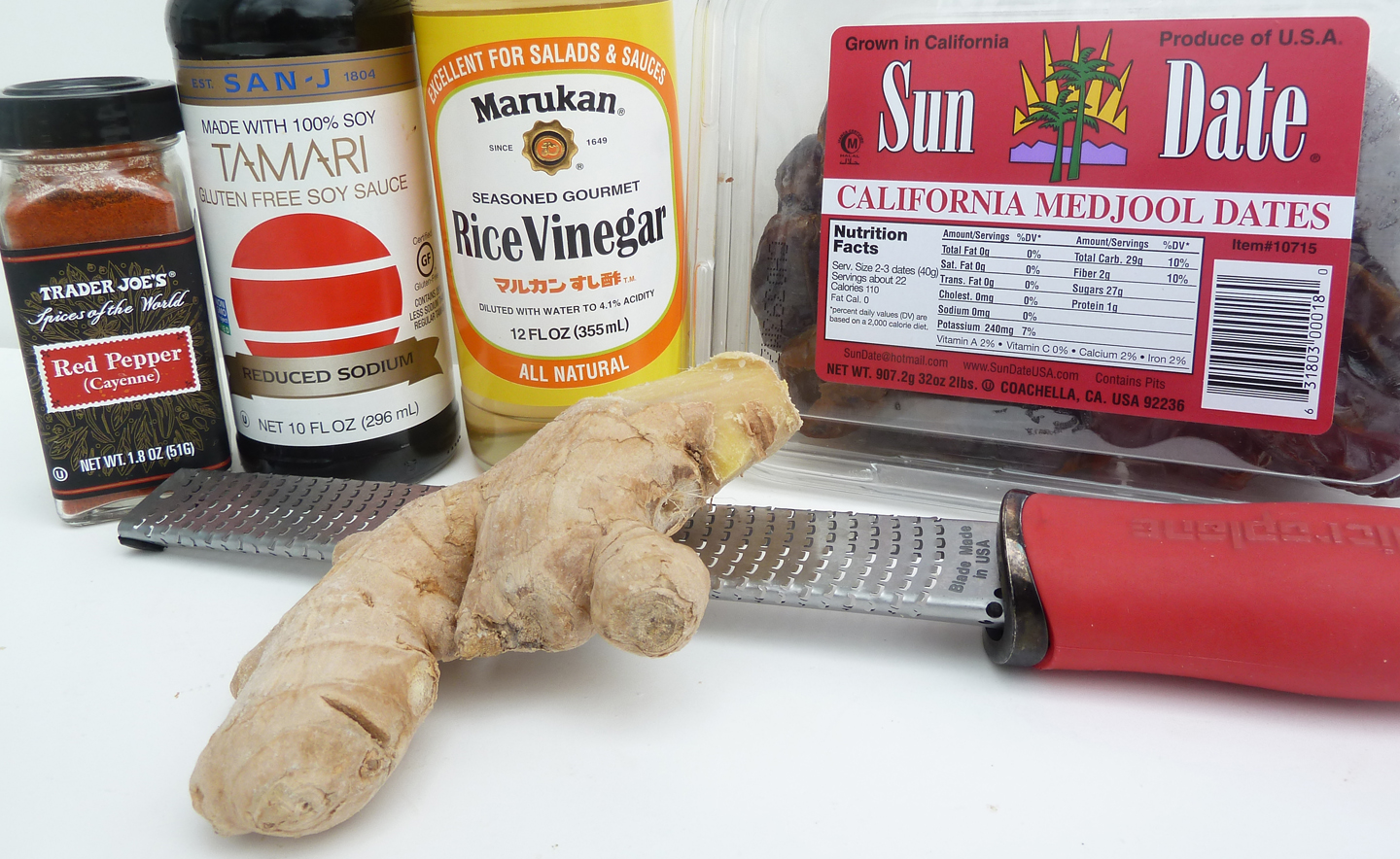 Tangy Date Sauce Ingredients Foods with Judes