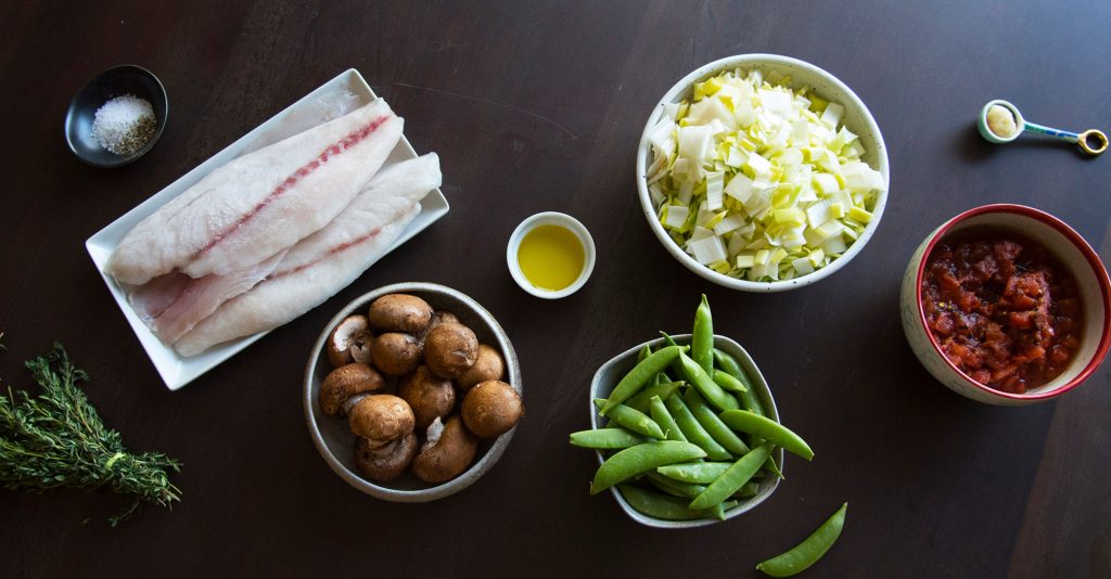 Steamed Fish over Vegetables Foods with Judes